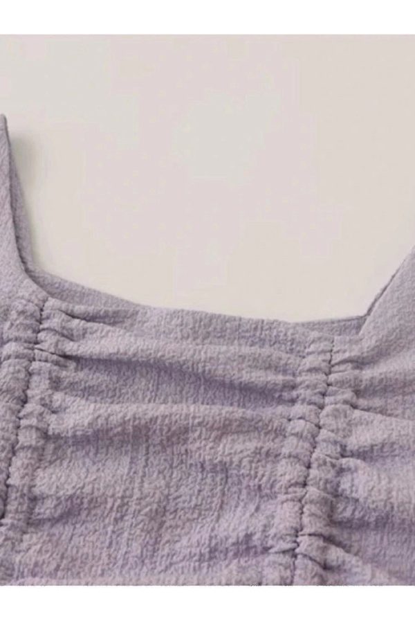 Lavender Ruched Dream Blouse: Perfect for Spring Outfits & Date Nights