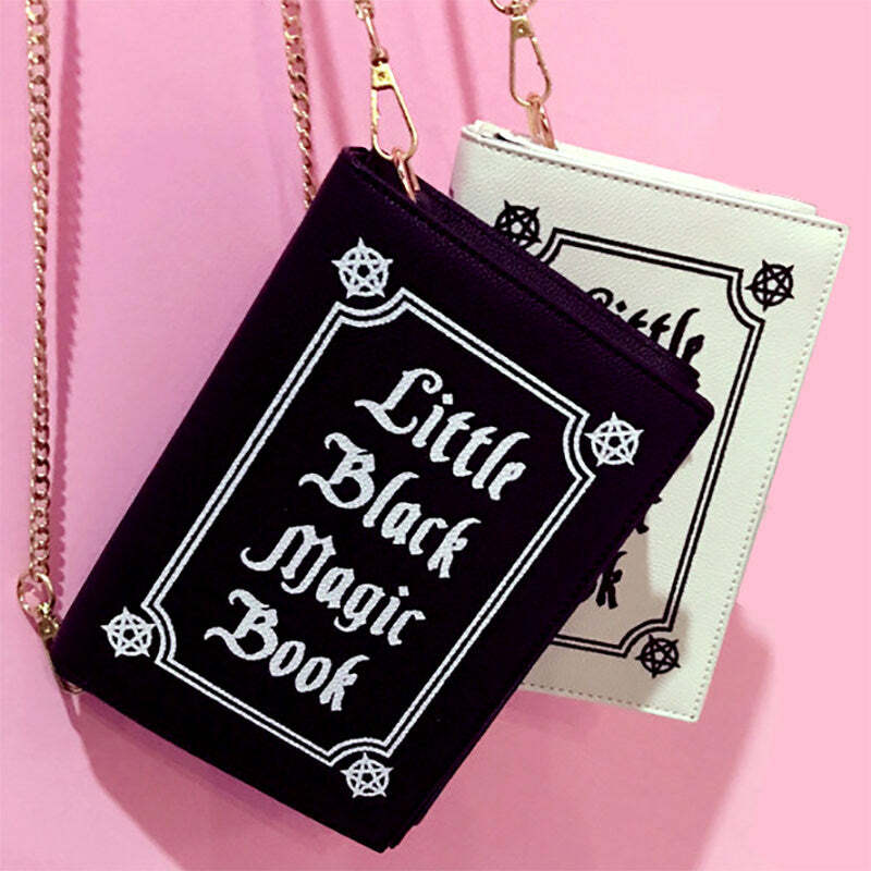 Little Black Magic Book Bag: Perfect for Concerts, Outfits & Everyday Style