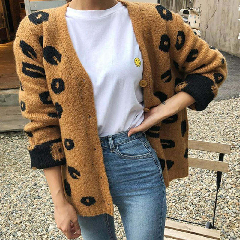 Lola Leopard Cardigan - Cute 2000s Outfits & Y2K Fashion Inspiration