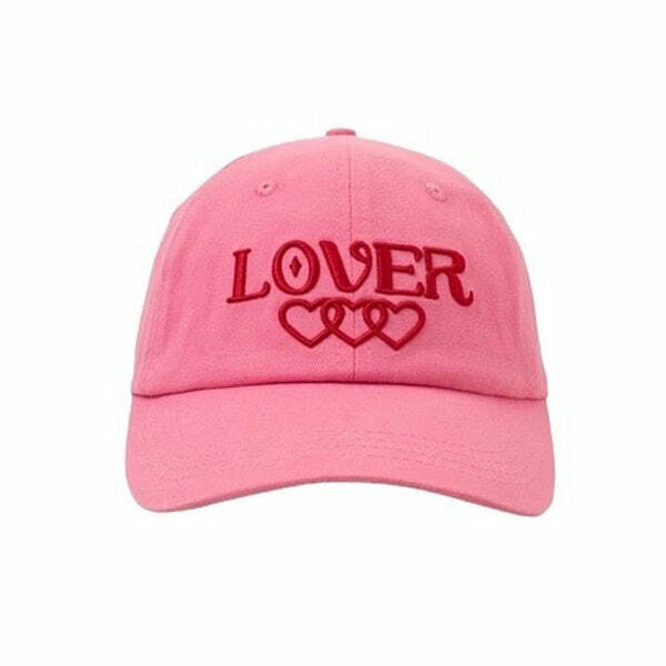 Lover Baseball Cap - Cute 2000s Outfits, Y2K Fashion Inspiration, Mcbling