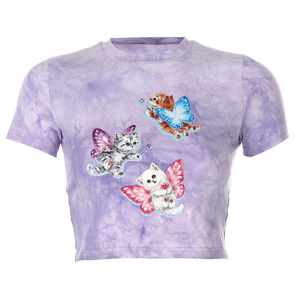 Magic Kitty Crop Top: Trendy Outfit Ideas for Concerts, Casual