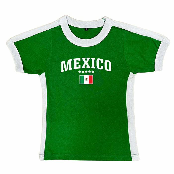 Mexico Raglan Baby Tee: Trendy Outfit Ideas for Spring & Casual Looks