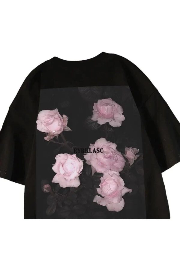 Midnight Bloom Graphic T-Shirt: Trendy Outfit Ideas for Every Occasion