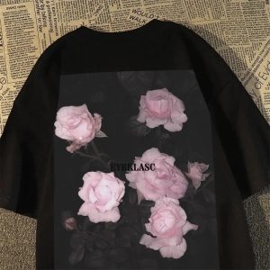 Midnight Bloom Graphic T-Shirt: Trendy Outfit Ideas for Every Occasion