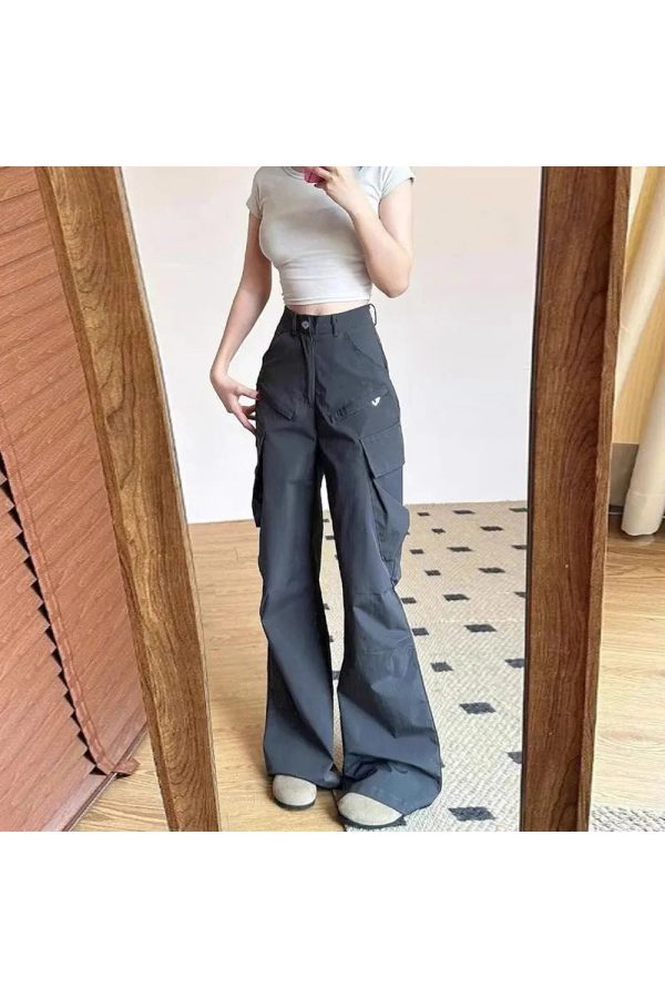 Midnight Cargo Flare Pants: Trendy Outfit Ideas for Every Occasion