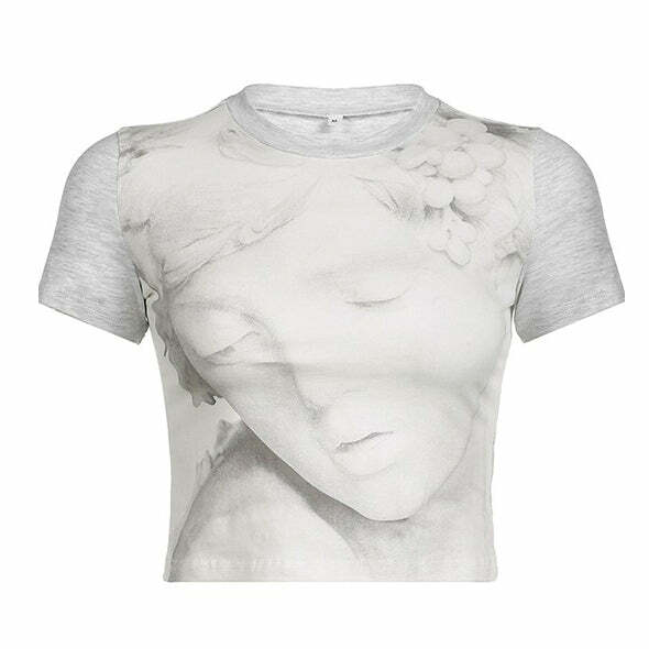 Minimalist Aesthetic Statue T-Shirt: Perfect for Casual Outfits