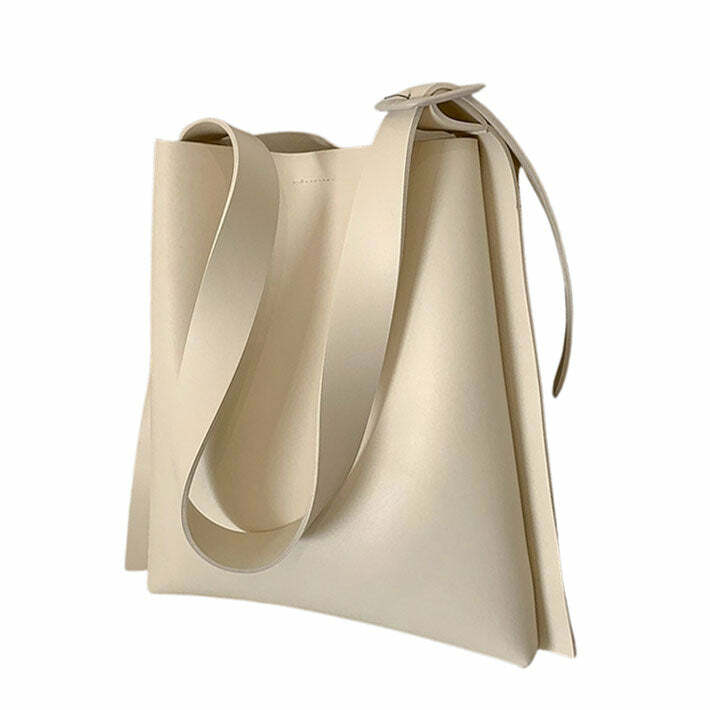 Minimalist Aesthetic Tote Handbag - Cute 2000s Fashion Inspiration