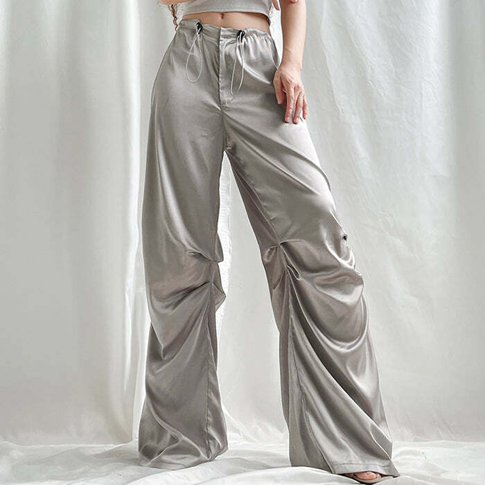 Miracle Satin Wide Pants: Chic Outfit Ideas for Every Occasion