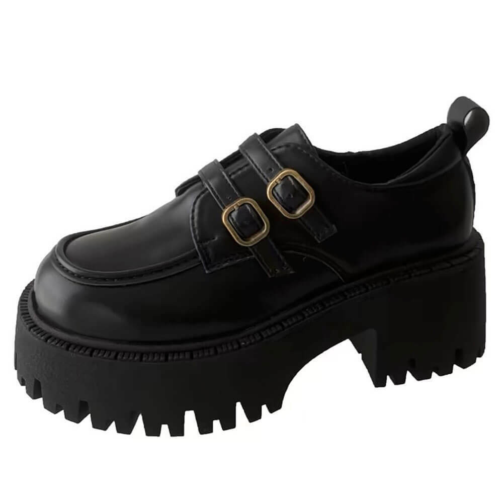 Münster Buckle Platforms: Trendy Shoes for Concerts, Spring Outfits