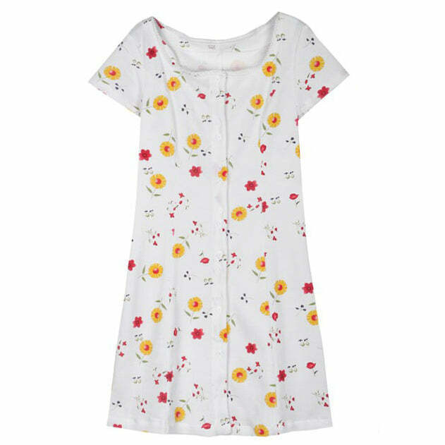 Naturecore Floral Dress: Perfect for Spring Outfits & Concert Outfit Ideas