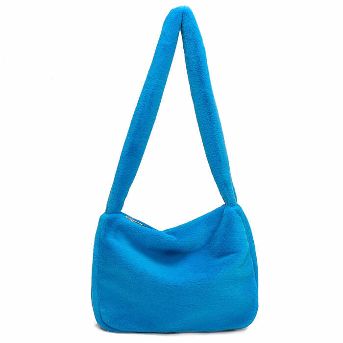 Neon Fuzzy Bag: Perfect Accessory for Concert Outfits & Spring Styles