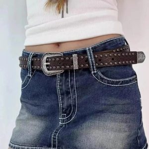 Ornate Western Studded Belt: Perfect for Concert Outfits & Spring Styles