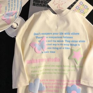 Pastel Dreams Oversized T-Shirt: Perfect for Spring Outfits & Casual Looks