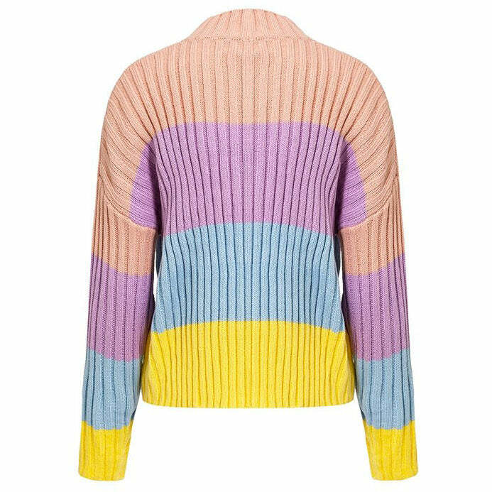 Pastel Rainbow Jumper: Trendy Outfit Ideas for Spring & Beyond