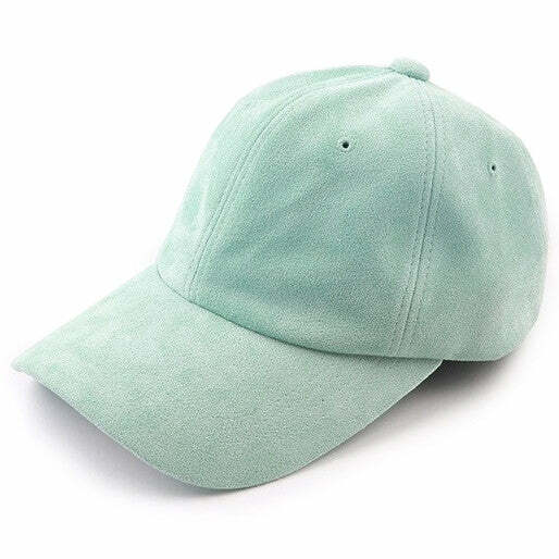 Pastel Suede Cap: Perfect for Spring Outfits, Concerts, and Casual Looks