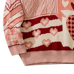 Patchwork Heart Oversized Sweater: Trendy Outfit Ideas for Every Occasion