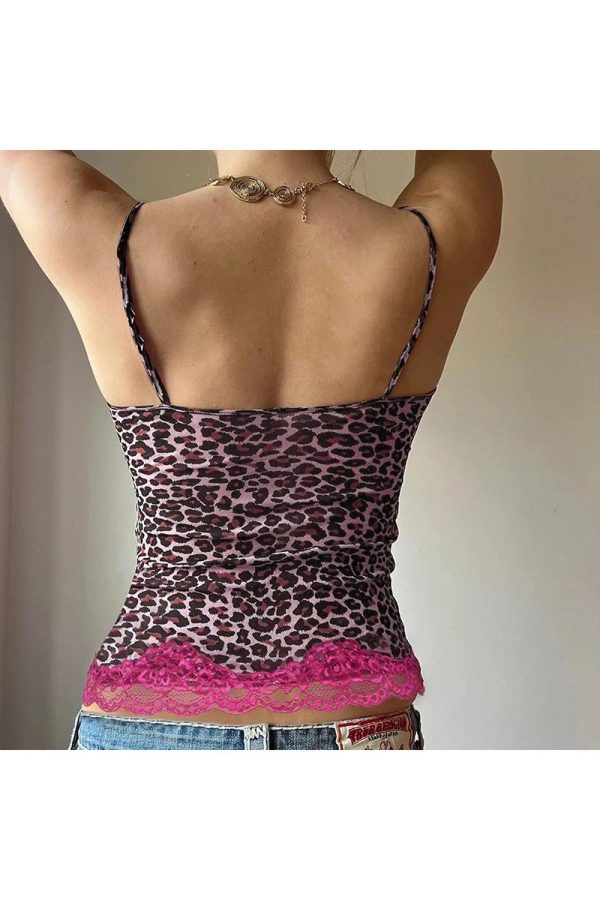 Pink Leopard Lace Trim Top: Chic Outfit Ideas for Every Occasion