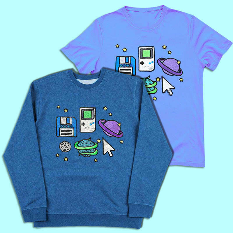 Pixel Universe Sweat + Tee Set: Trendy Outfit Ideas for Every Occasion