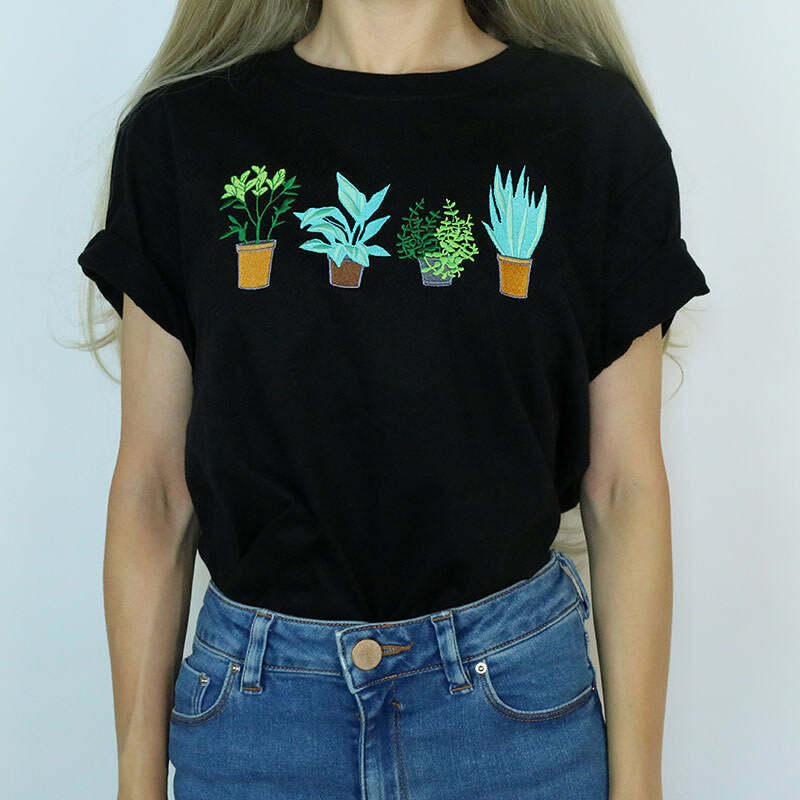 Plants Are Friends Tee: Cute Outfit Ideas for Spring & Casual Outfits