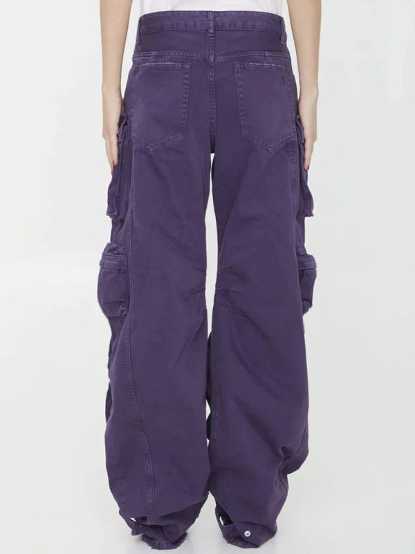 Plum Surge Pocket Pants - Cute 2000s Outfits, Y2K Fashion Inspiration