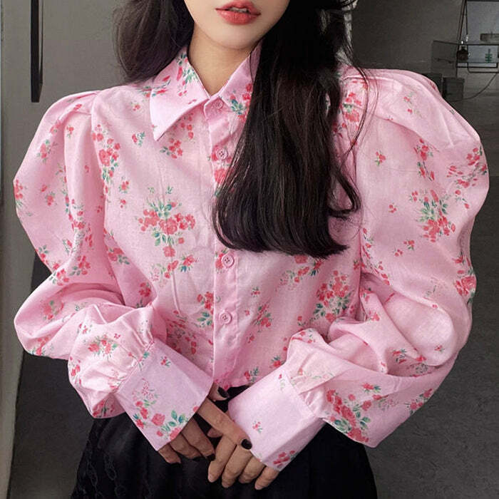 Princess Mood Floral Shirt: Perfect for Spring Outfits & Concert Looks