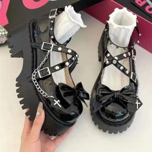 Punk Princess Platform Shoes: Perfect for Concerts, Outfits!