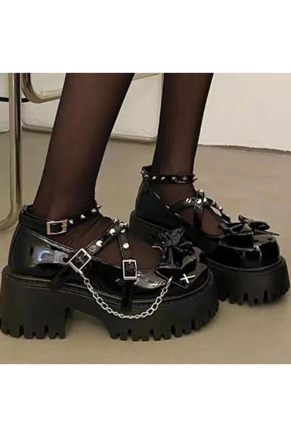 Punk Princess Platform Shoes: Perfect for Concerts, Outfits!