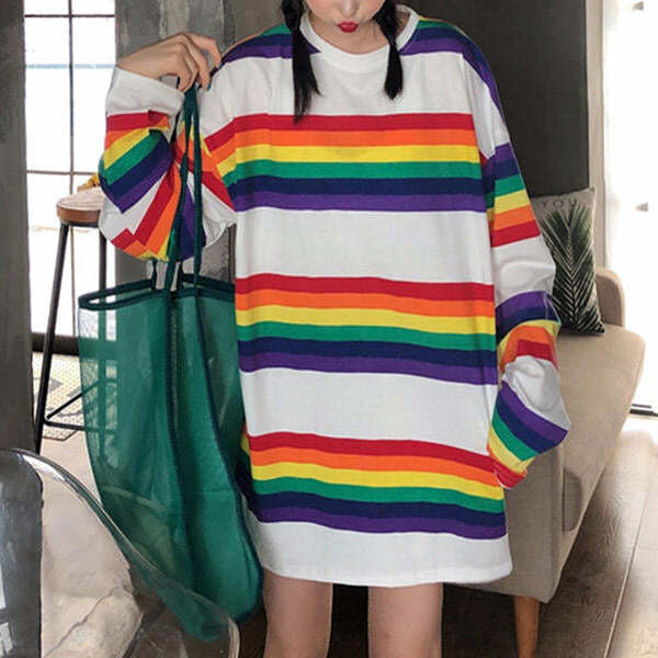 Rainbow Connect Long Sleeve Tee: Trendy Outfit Ideas for Every Occasion