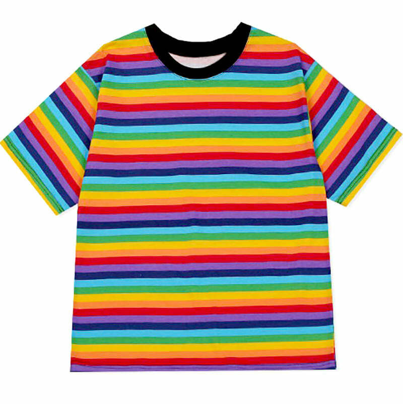 Rainbow Tee: Trendy Outfit Ideas for Spring, Concerts, and Casual Days