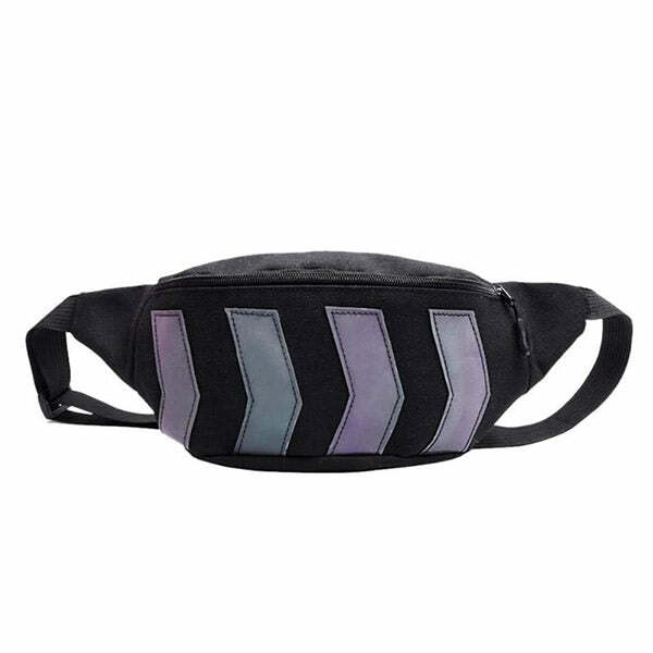 Reflective Fanny Pack: Trendy Outfit Ideas for Concerts & Casual Outfits