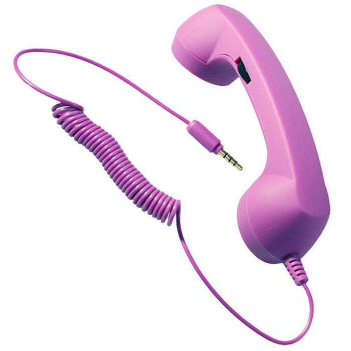 Retro Phone Handset: Perfect for Y2K Outfits & Vintage Fashion Inspo