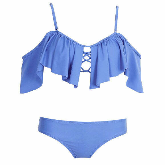 Ruffle Swimsuit: Trendy Summer Outfit Ideas for Beach and Pool Days