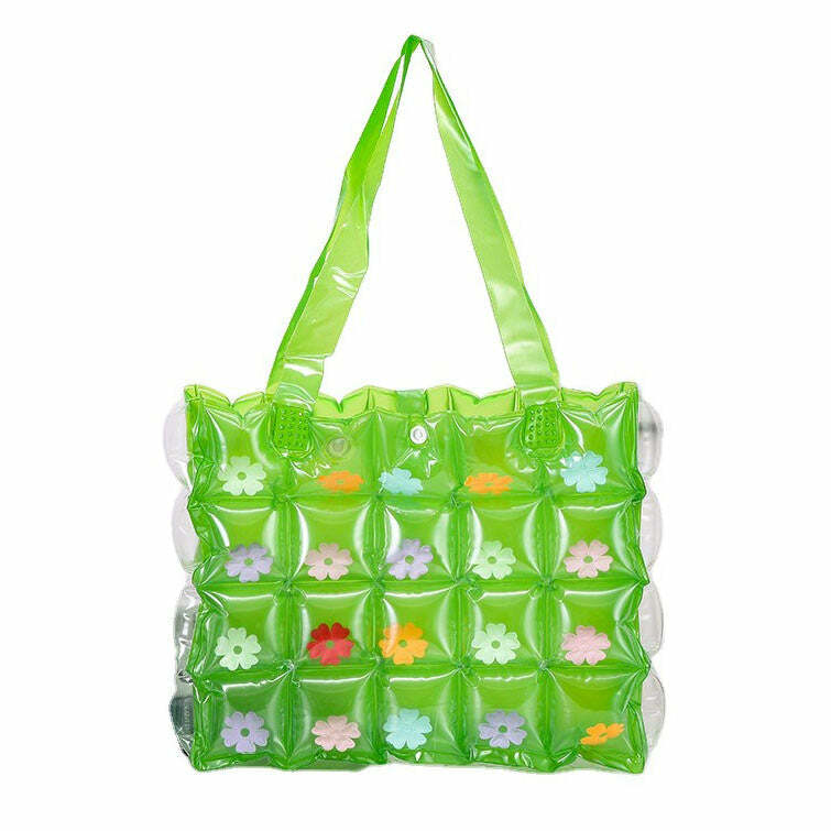 Seaside Vibes Inflatable Bubble Bag: Perfect for Spring Outfits & Concerts