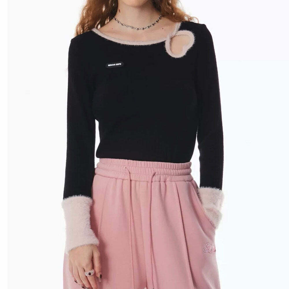 Secret Crush Heart Cutout Top: Perfect for Date Night & Spring Outfits