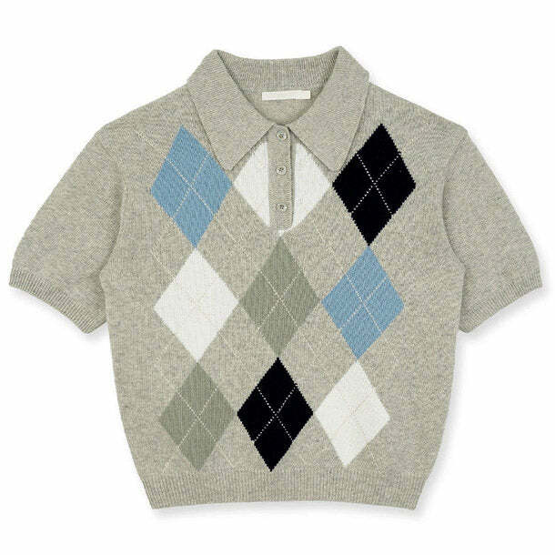 Self Made Argyle Collar Top: Trendy Outfit Ideas for Every Occasion