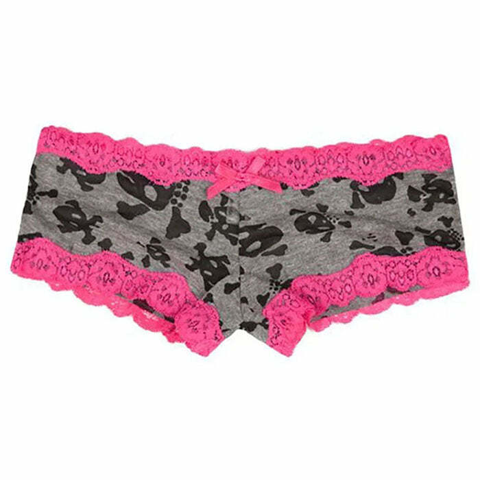 Skull Print Lace Panty: Edgy Outfit Ideas for Concerts & Everyday Wear