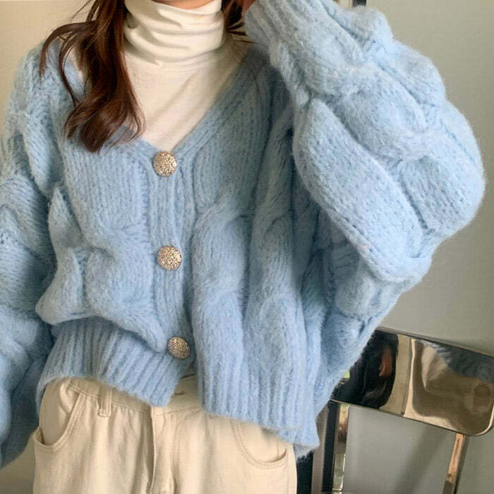 Soft Girl Cropped Cardigan - Cute 2000s Outfits & Y2K Fashion Inspiration