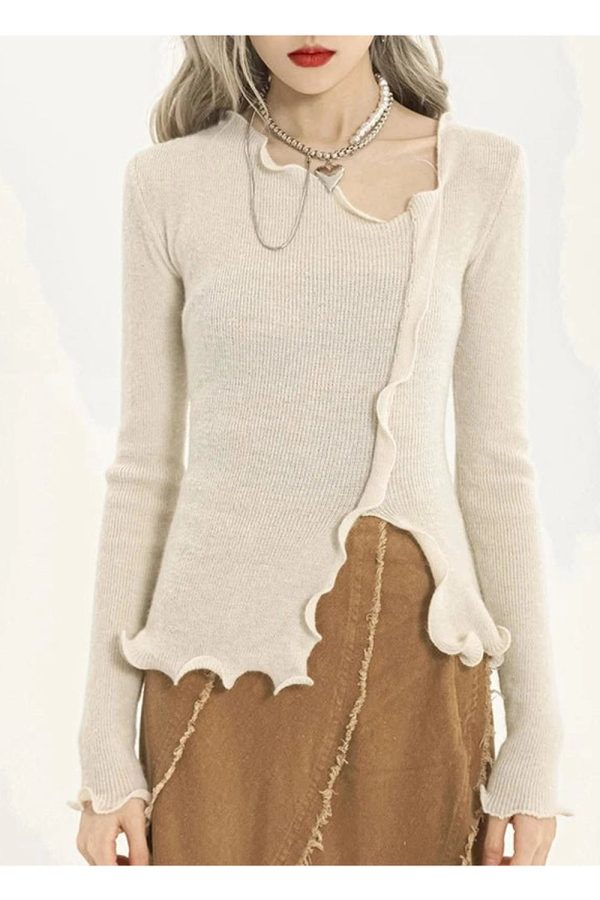 Soft Wave Ruffle Cardigan: Perfect for Spring Outfits & Casual Looks