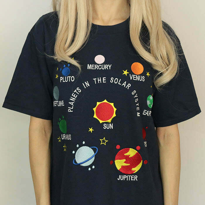 Solar System T-Shirt: Trendy Outfit Ideas for Concerts & Casual Outfits