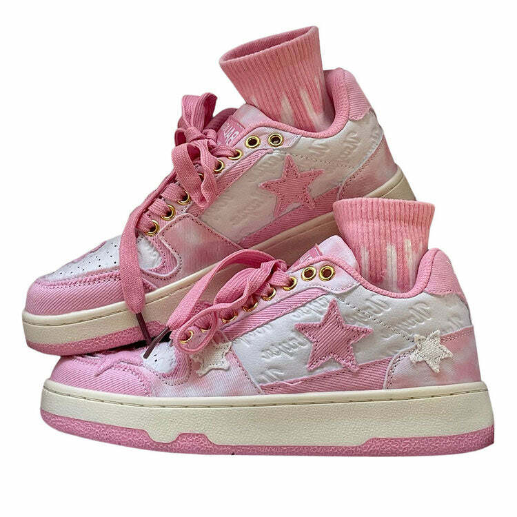 Star Child Pastel Sneakers: Perfect for Spring Outfits & Concert Outfit Ideas