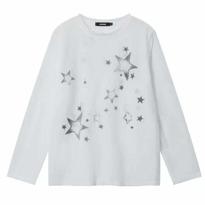 Star Girl Aesthetic Long Sleeve Top - Trendy Outfit Ideas for Every Occasion