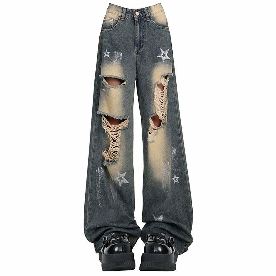 Star Girl Distressed Jeans: Trendy Outfit Ideas for Casual & Concert Looks