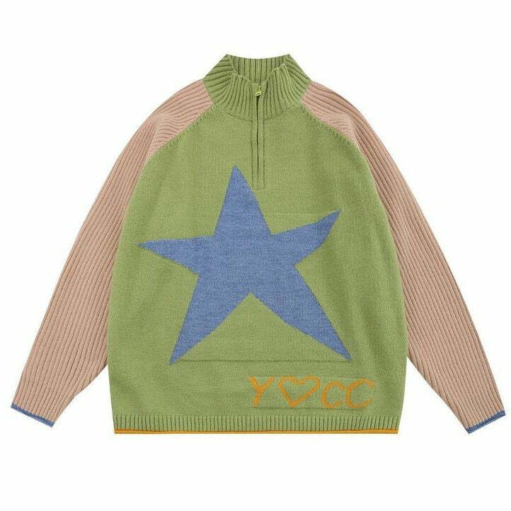 Star Print Zip-Up Jumper: Trendy Outfit Ideas for Every Occasion