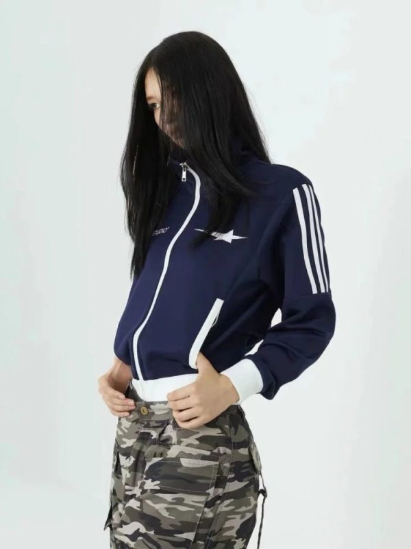 Star Striped Track Jacket: Trendy Outfit Ideas for Casual & Concert Looks