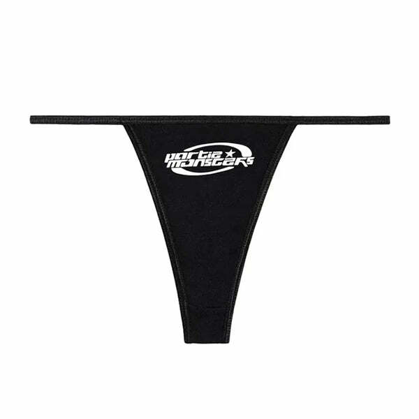 Stargirl Aesthetic Thong Panty: Perfect for Concert Outfits & Everyday Wear