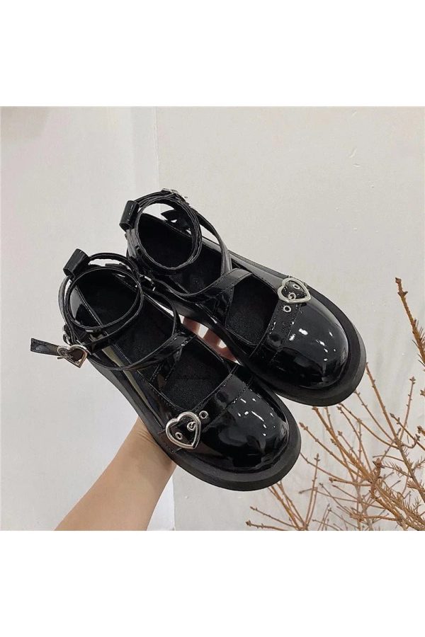 Starry Goth Platform Mary Janes: Perfect for Concerts & Casual Outfits