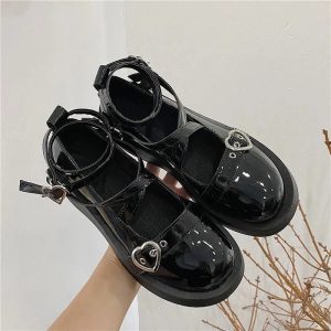 Starry Goth Platform Mary Janes: Perfect for Concerts & Casual Outfits