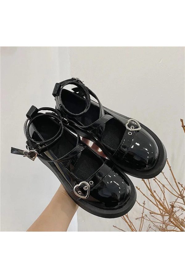 Starry Goth Platform Mary Janes: Perfect for Concerts & Casual Outfits