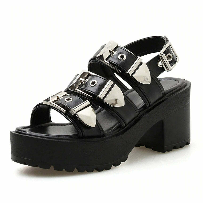 Stylish Pocket Money Buckle Sandals for Effortless Spring Outfits