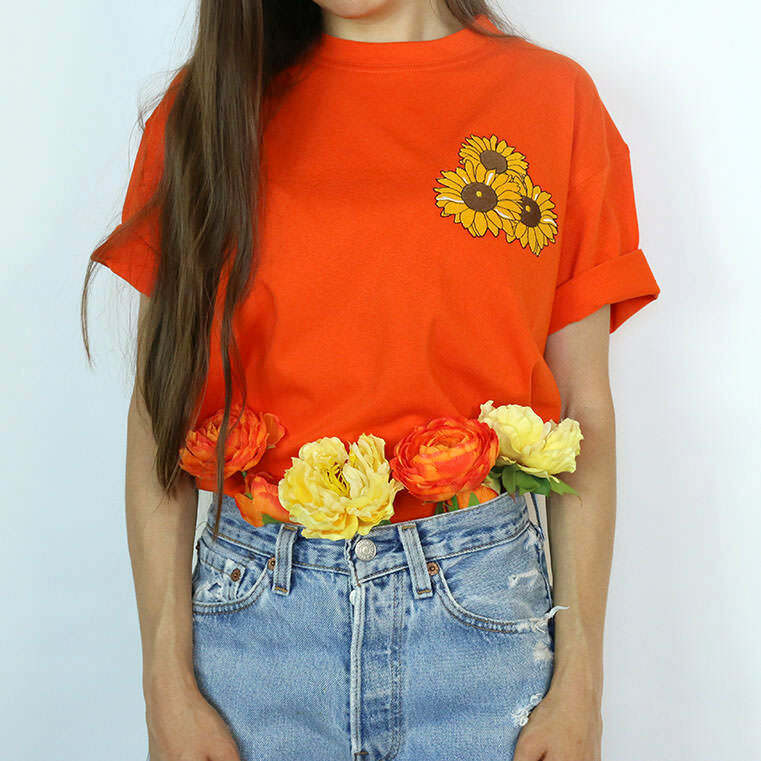 Sunflower T-Shirt: Cute Outfit Ideas for Spring, Concerts & Casual Days